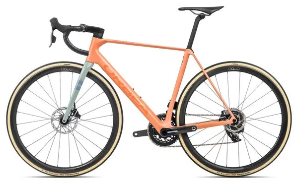 Orbea Orbea Orca M21eLTD PWR Bicicleta de Carretera Sram Force eTap AXS 12S 700 mm Naranja Nube 2024