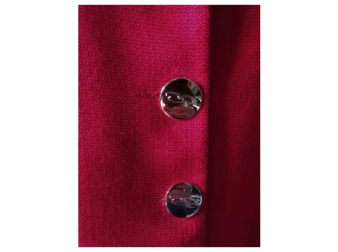 Oscar de la Renta Americana o chaqueta vintage en rojo fuego Roja 