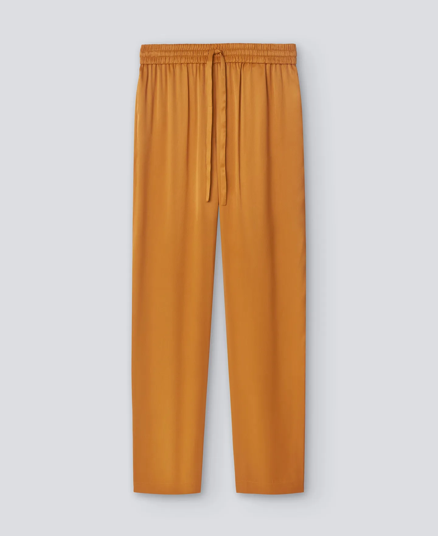 Pantalón jogger naranja mujer