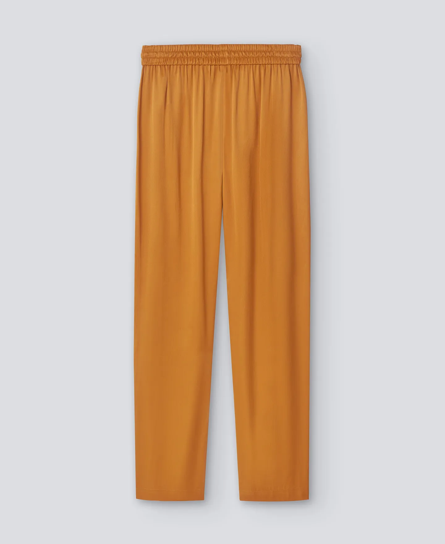 Pantalón jogger naranja mujer