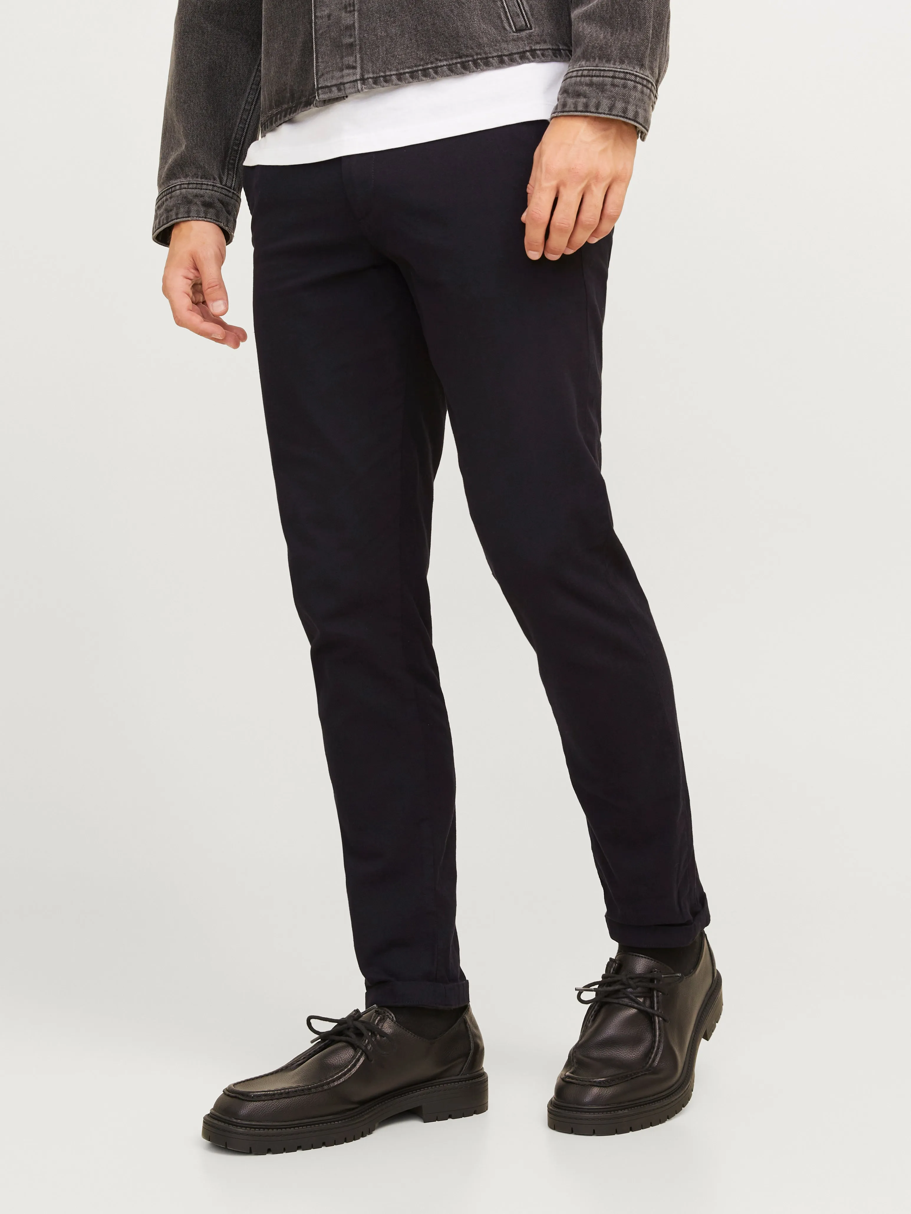 Pantalones chinos Corte slim | Negro | Jack & Jones®