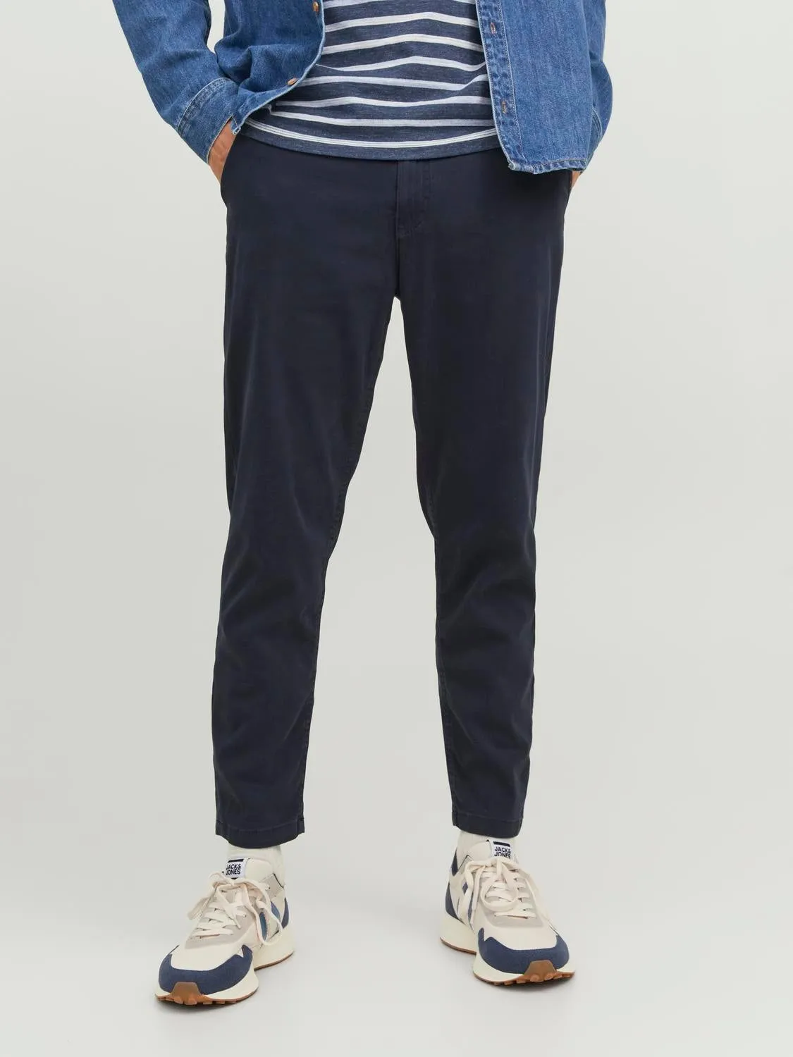 Pantalones chinos Corte tapered | Azul oscuro | Jack & Jones®