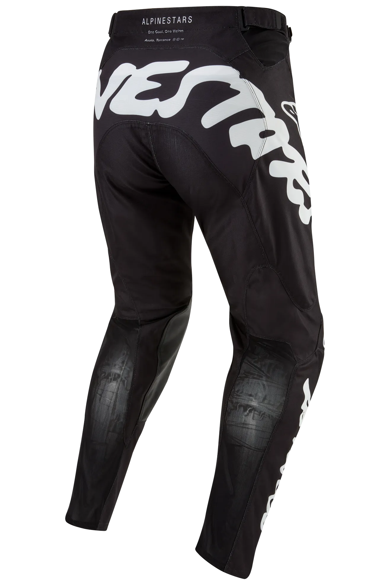 Pantalones de Cross Alpinestars Racer Hana Negro-Blanco