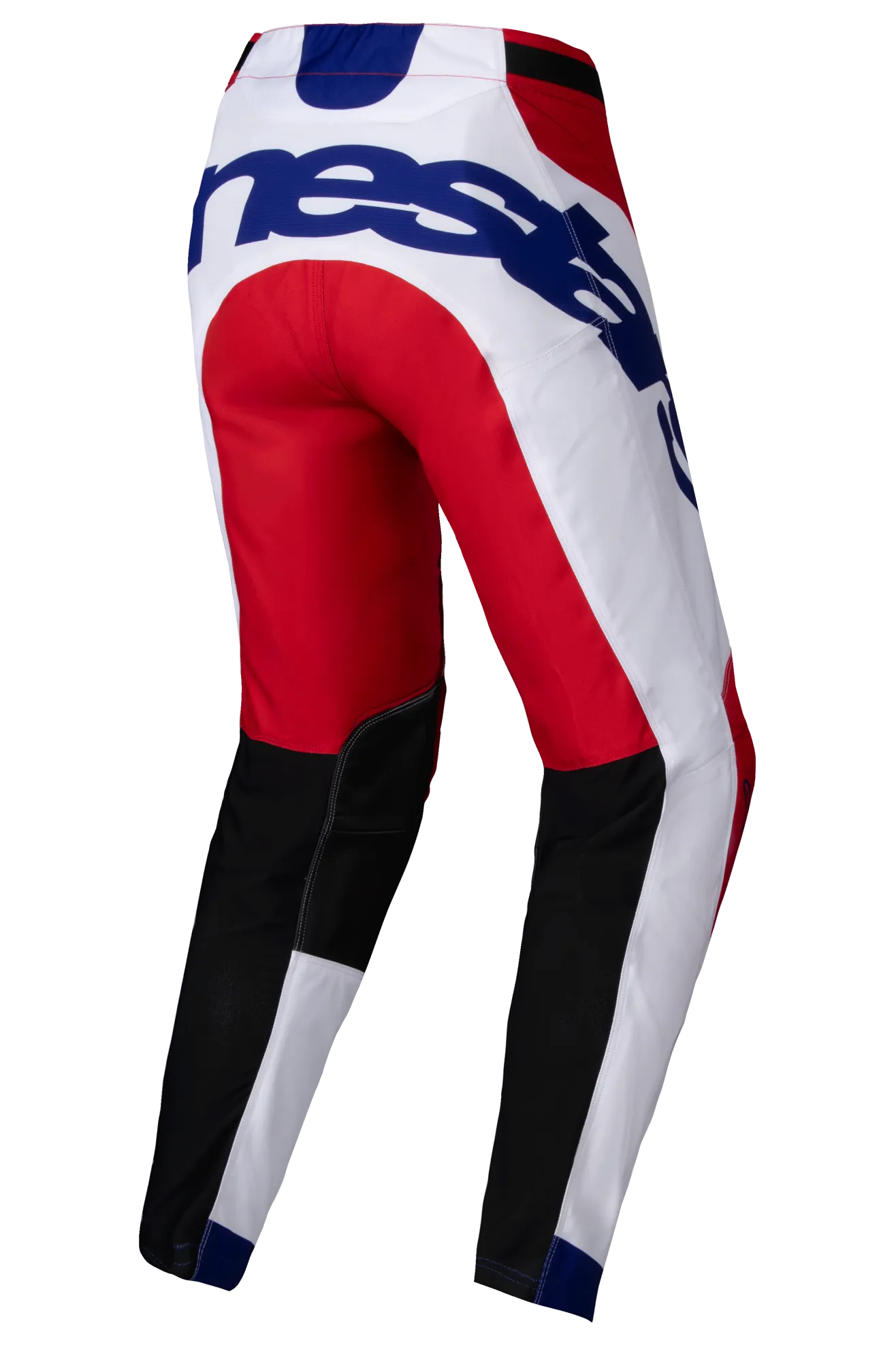 Pantalones de Cross Alpinestars Racer Veil Rojo Intenso-Blanco