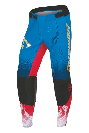 Pantalones de Cross ANSWER ELITE FUSION Rojo-Blanco-Azul