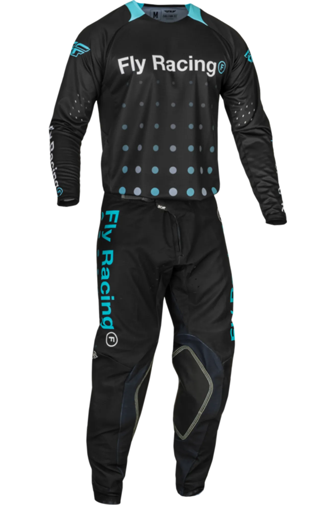 Pantalones de Cross FLY Racing Evolution DST Strobe Negros