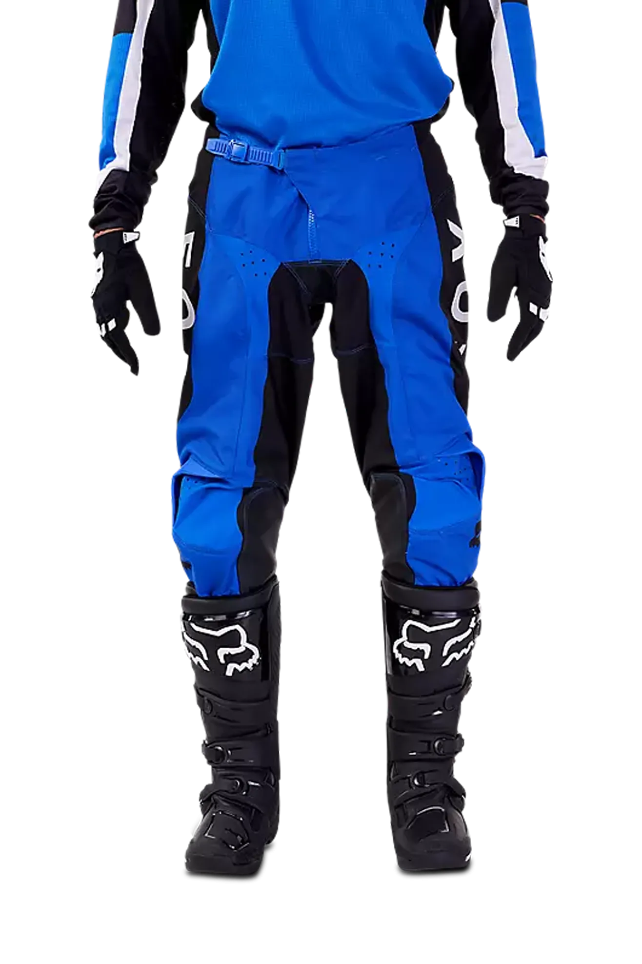 Pantalones de Cross FOX 180 Nitro Azul