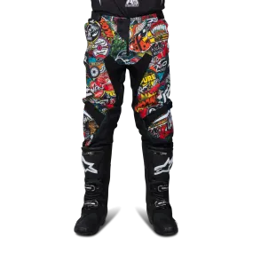 Pantalones de Cross O'Neal Mayhem Lite Crank Negro-Multi