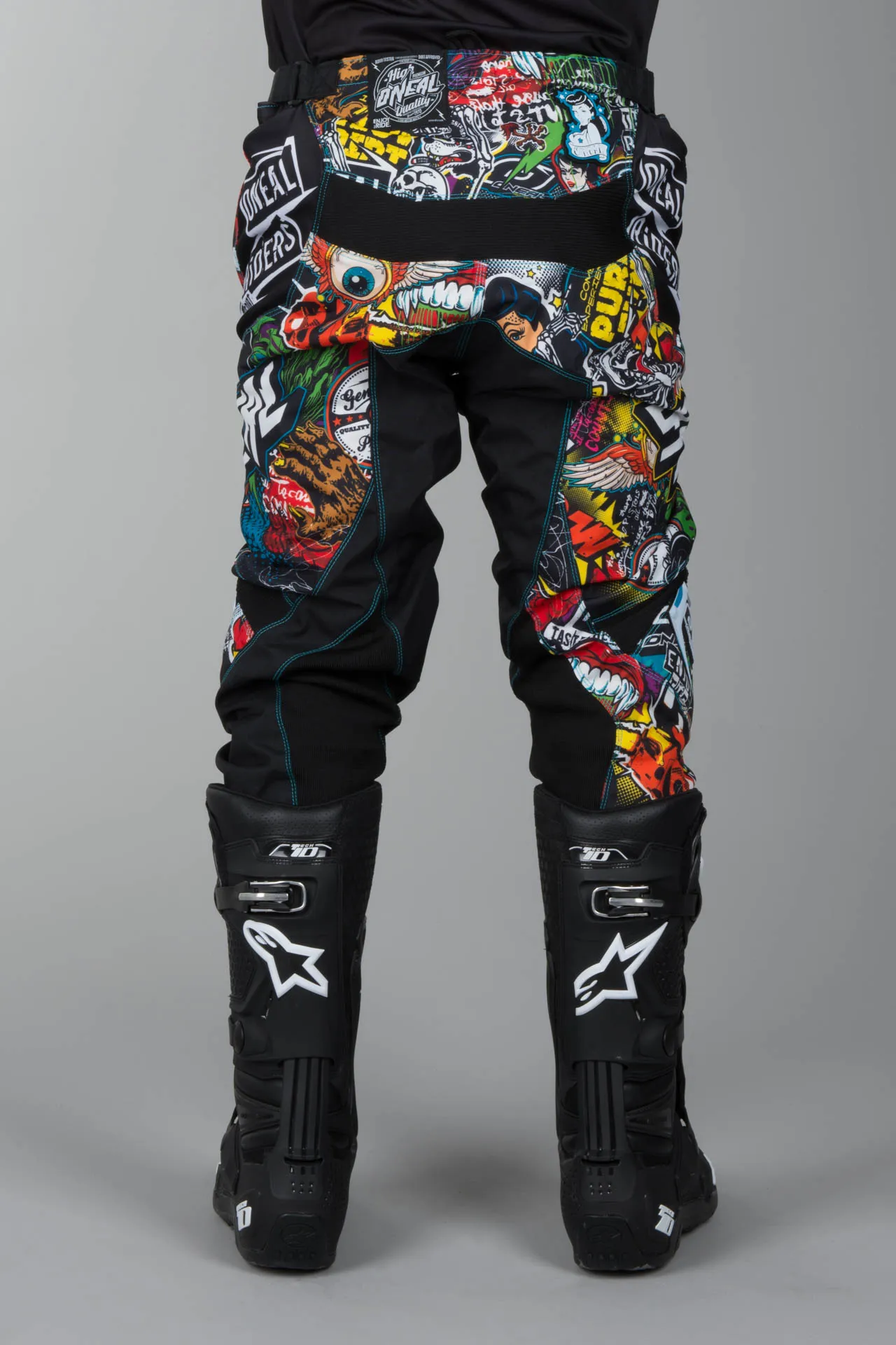 Pantalones de Cross O'Neal Mayhem Lite Crank Negro-Multi