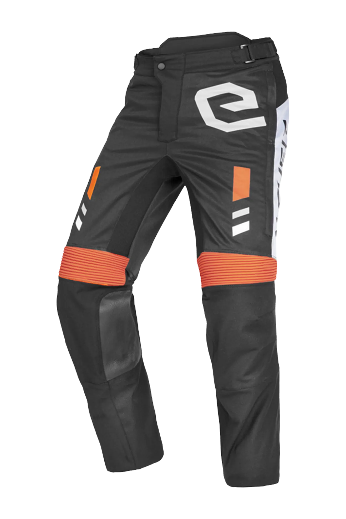 Pantalones de Enduro ELEVEIT Mud Maxi Negro-Naranja