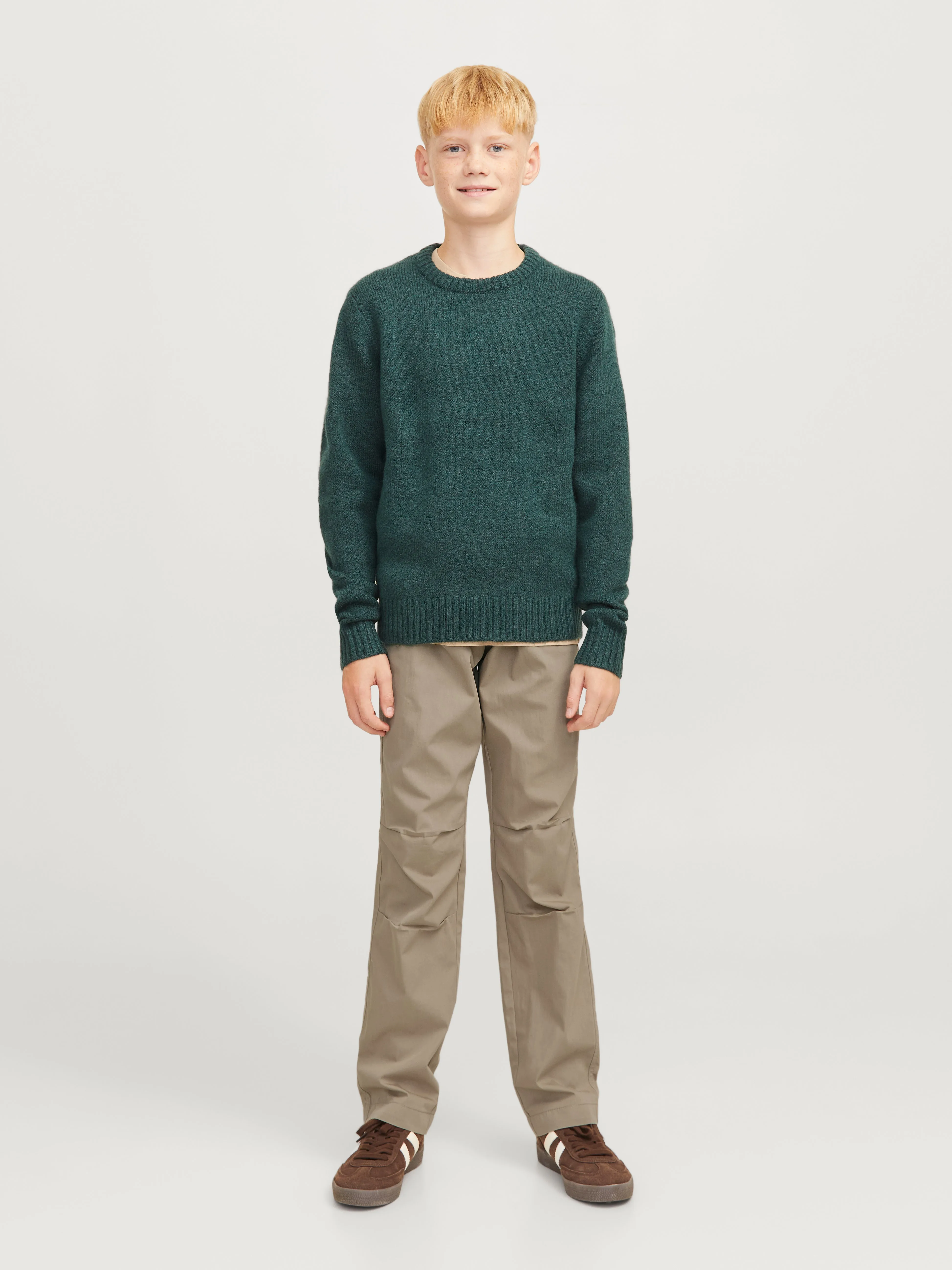 Pantalones estilo parachute Junior | Beige | Jack & Jones®