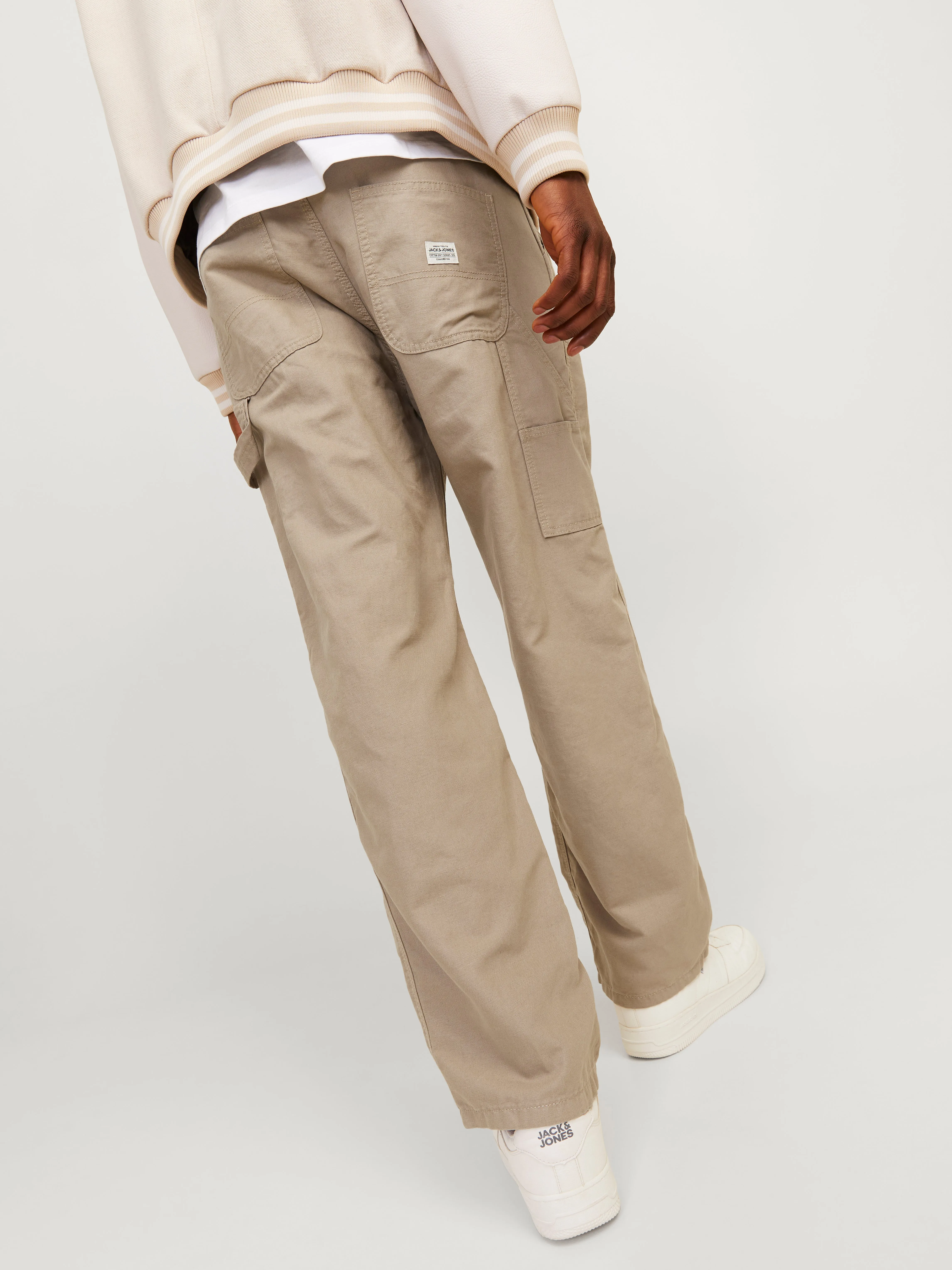 Pantalones worker Corte loose | Beige | Jack & Jones®