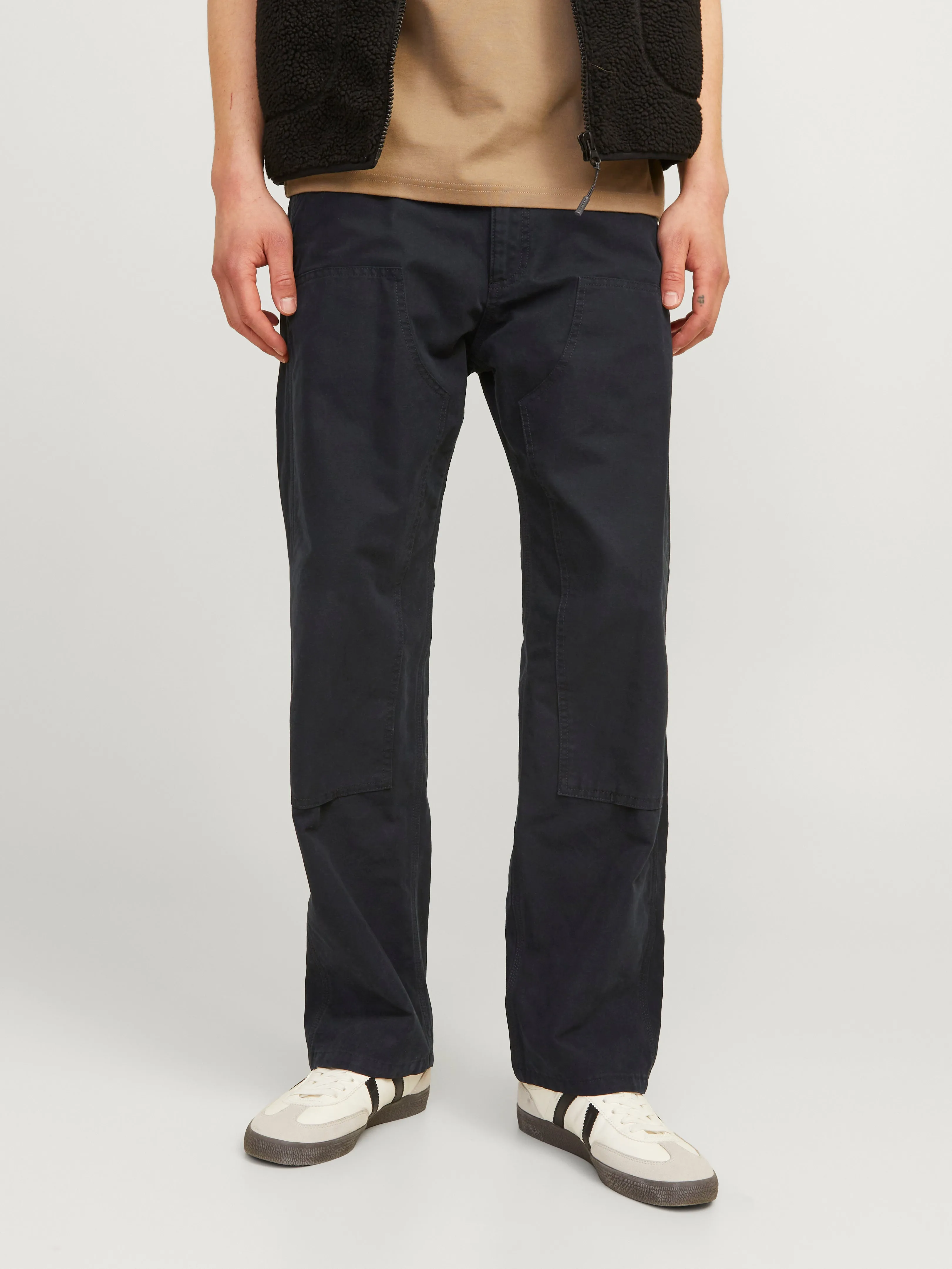 Pantalones worker Corte loose | Negro | Jack & Jones®