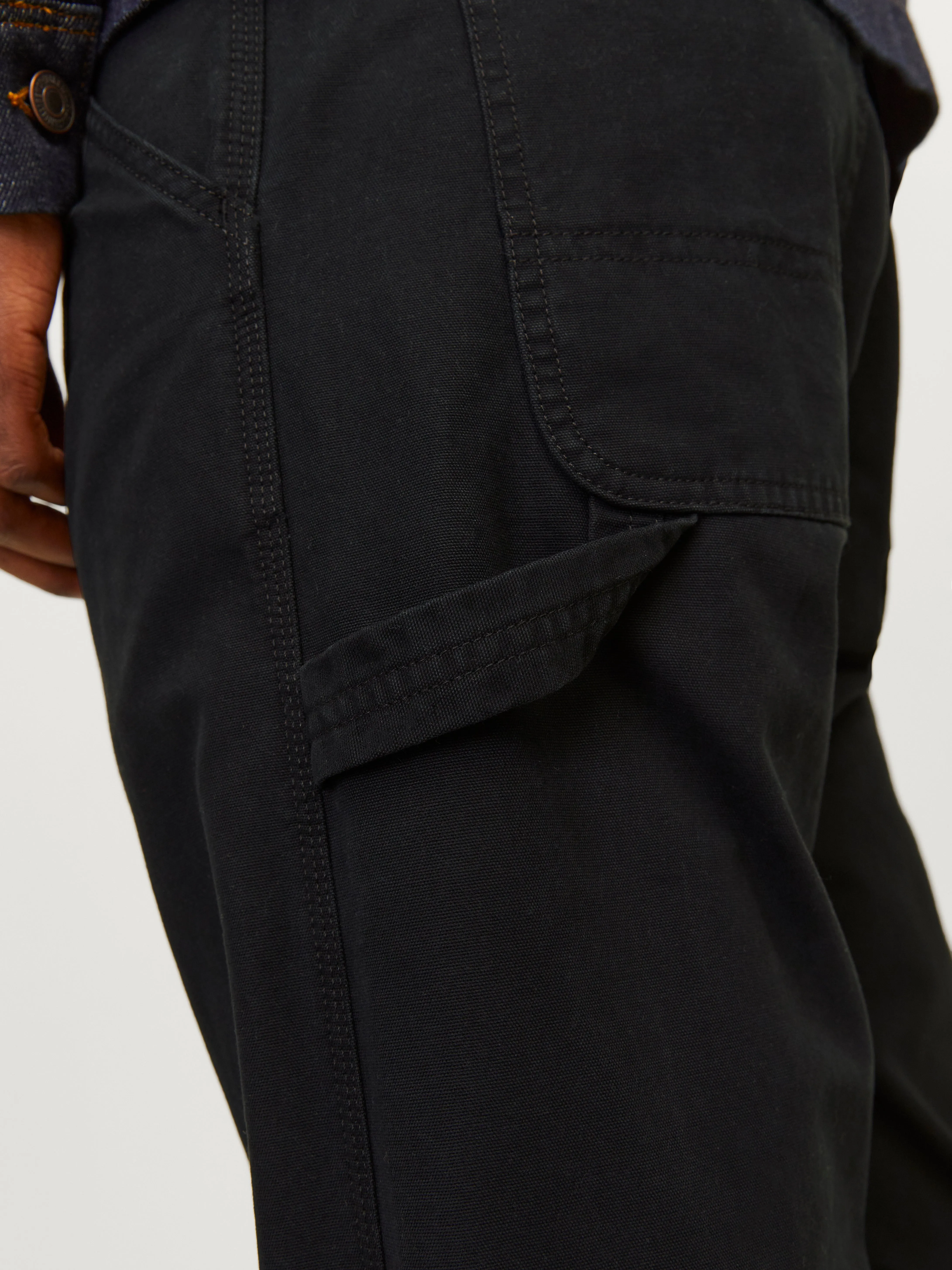 Pantalones worker Corte wide leg | Negro | Jack & Jones®