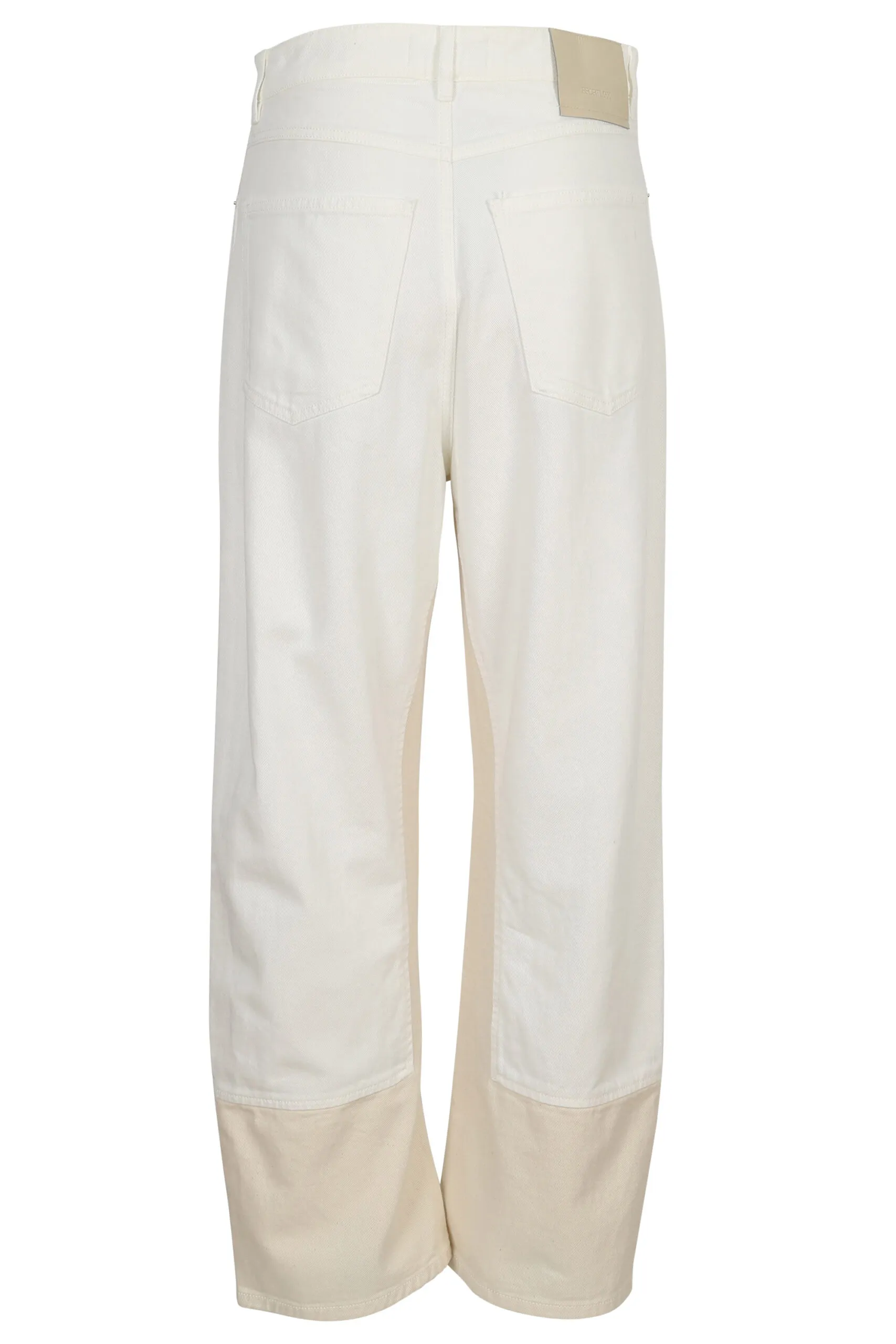 Pantalón blanco combinado mix