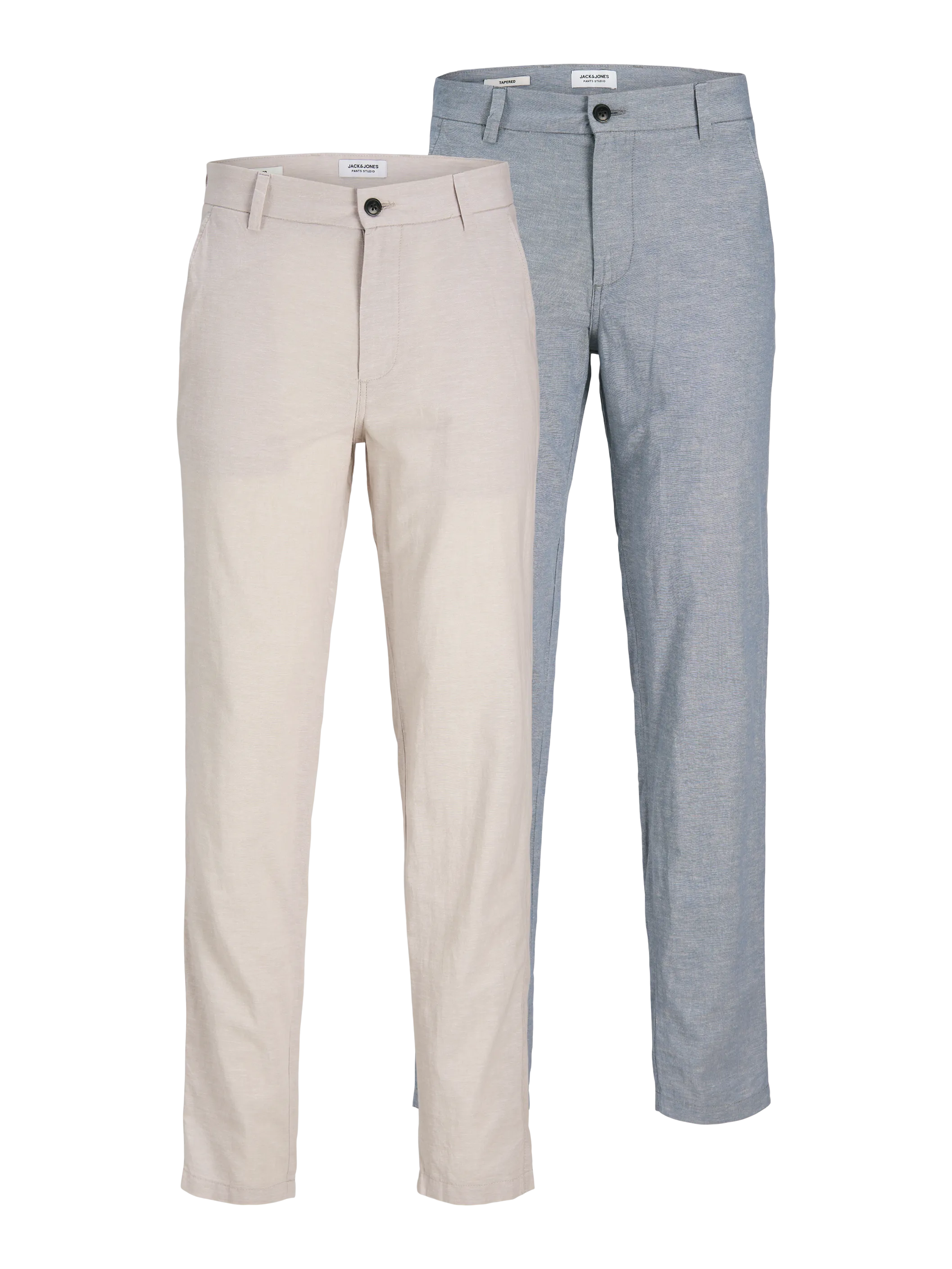 Paquete de 2 Pantalones chinos Corte carrot | Beige | Jack & Jones®