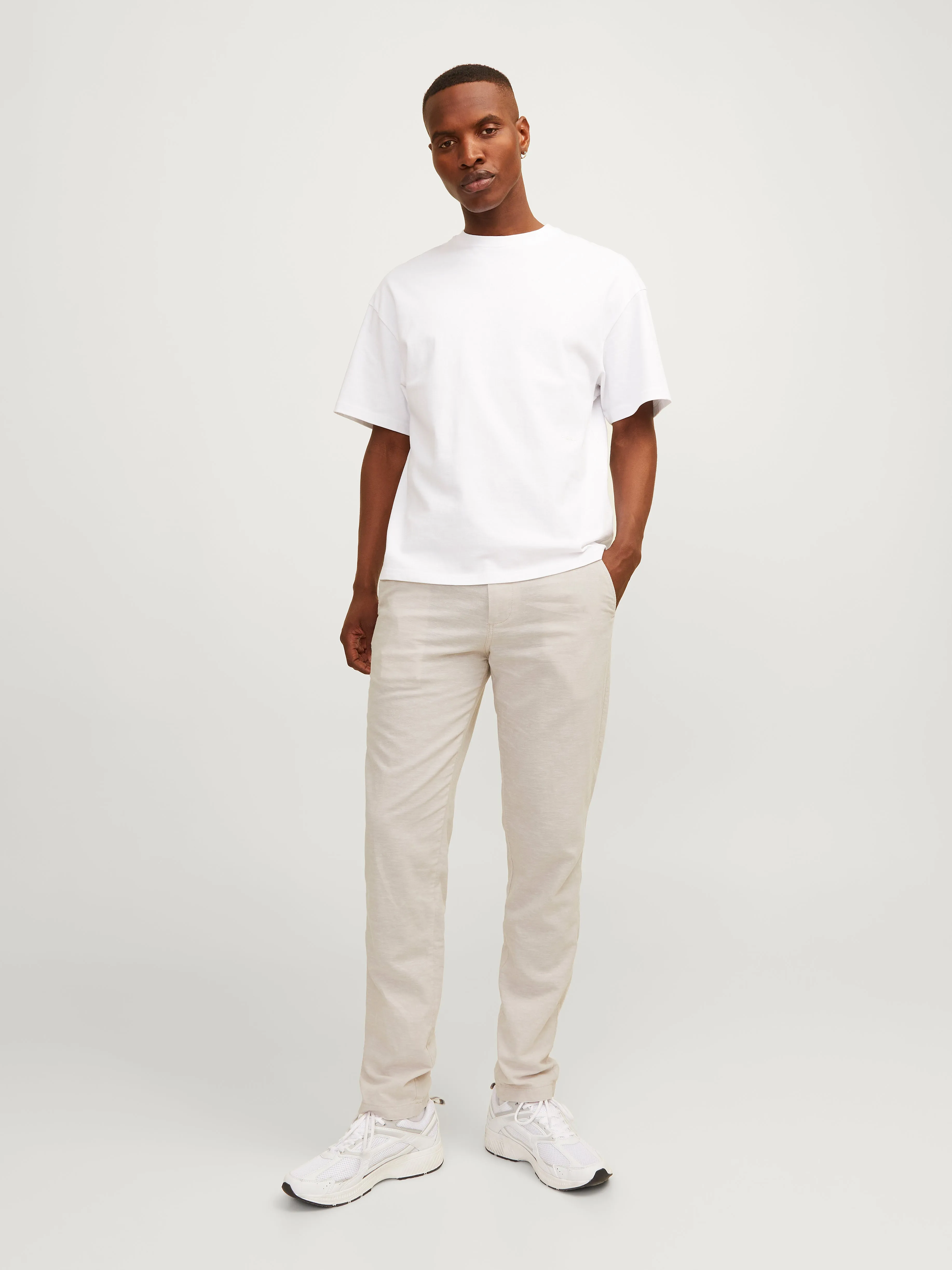 Paquete de 2 Pantalones chinos Corte carrot | Beige | Jack & Jones®