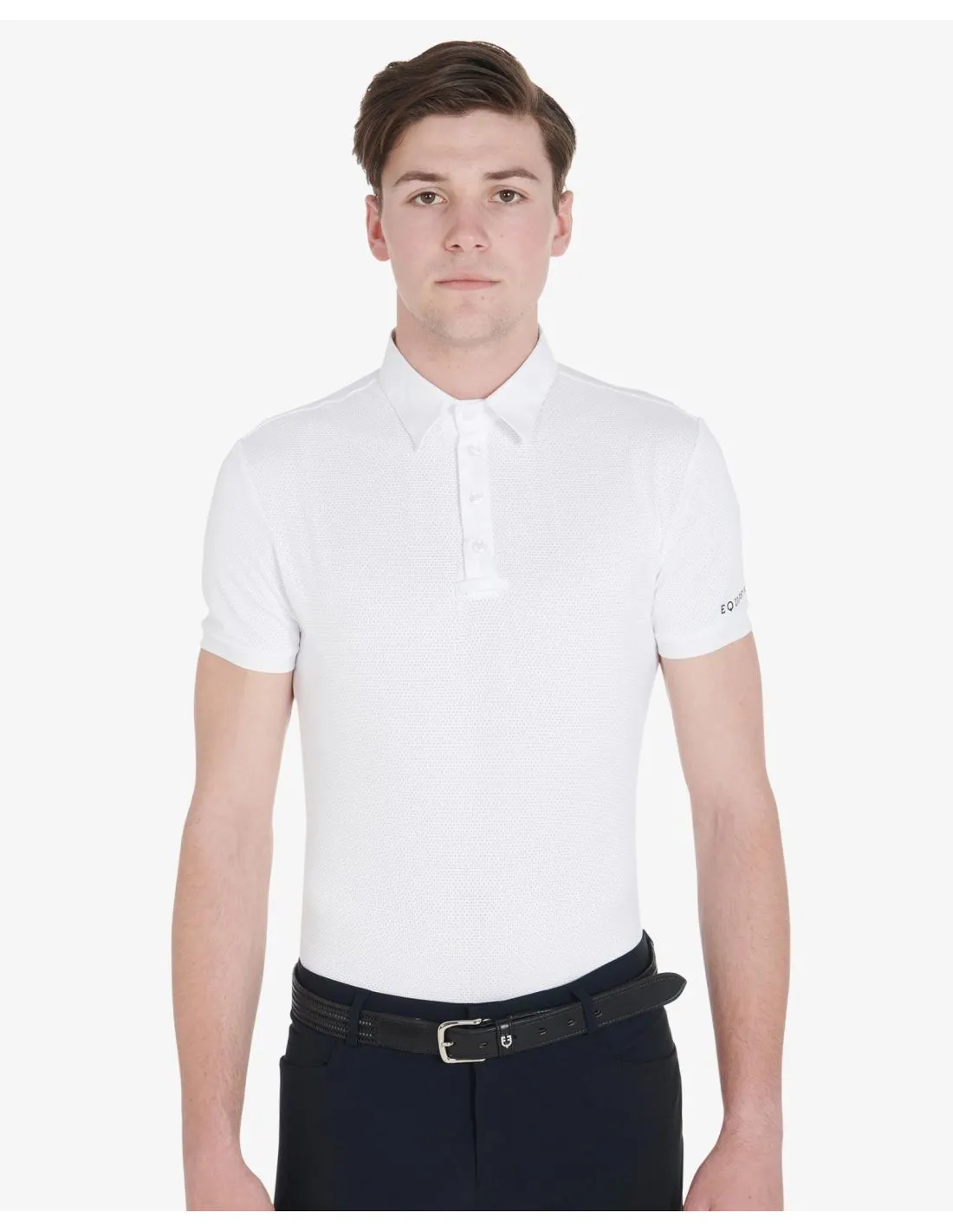 Polo de competición slim fit hombre Equestro