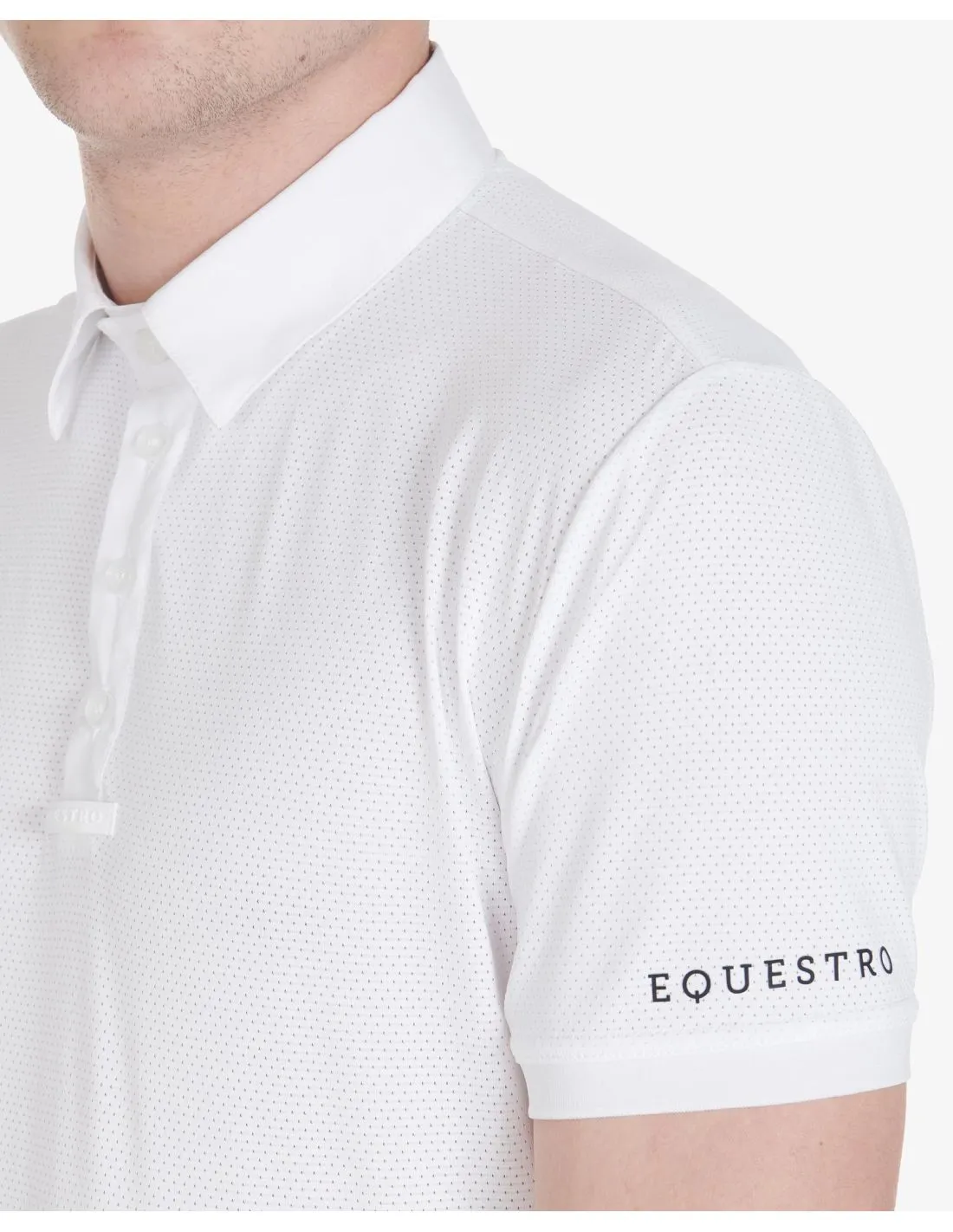 Polo de competición slim fit hombre Equestro