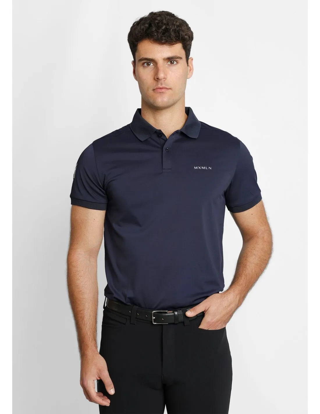 Polo de Manga Corta Blaze Navy Maximilian