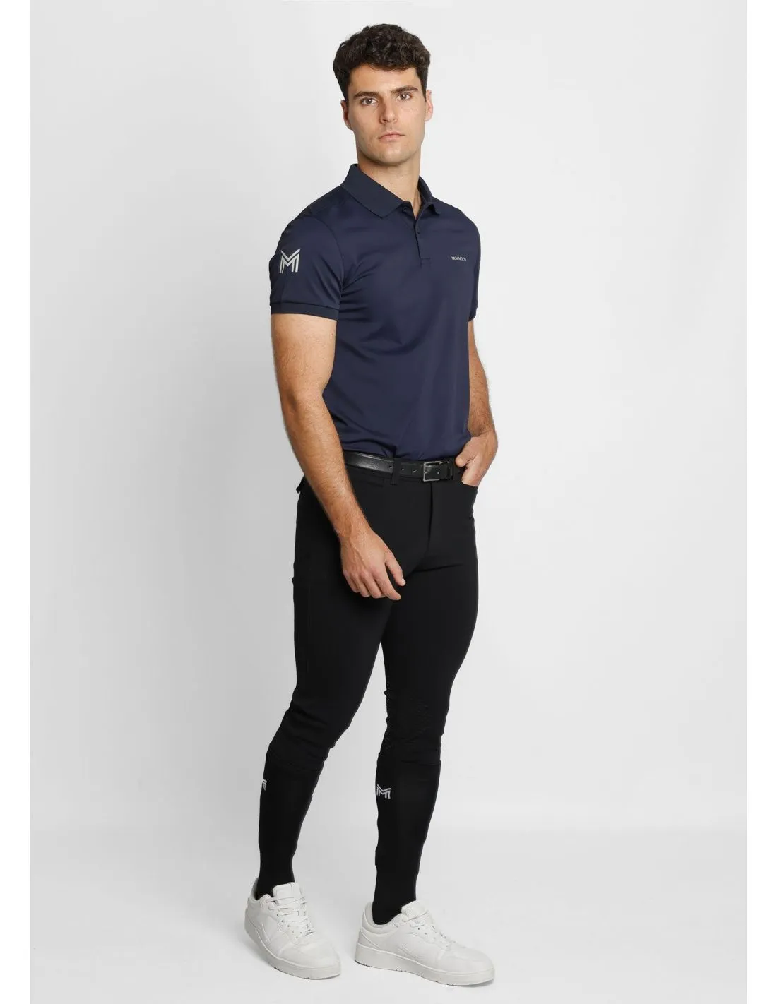 Polo de Manga Corta Blaze Navy Maximilian