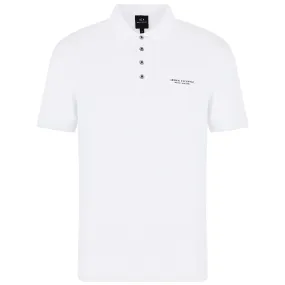 Polo Men White Armani Exchange