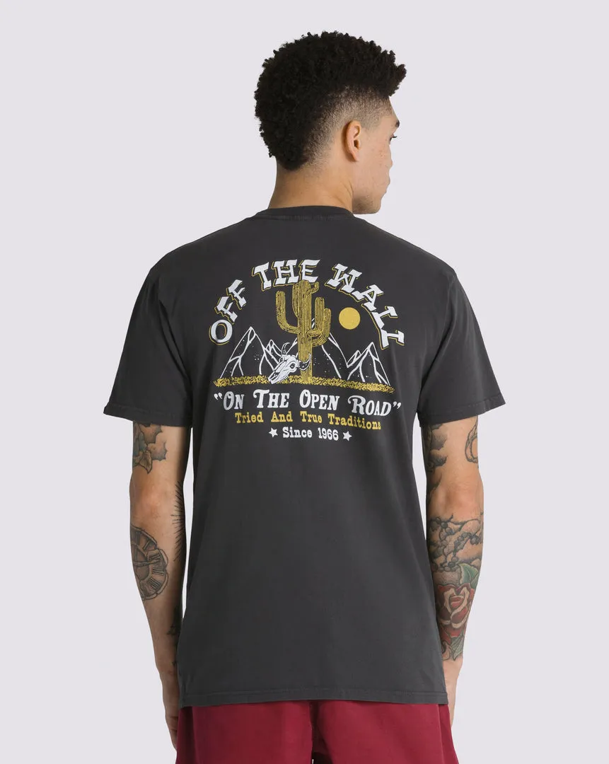 Polo On The Road Overdye Ss Tee Black