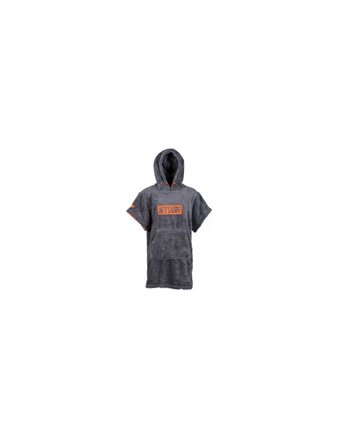 Poncho para hombre Jetsurf gris/naranja