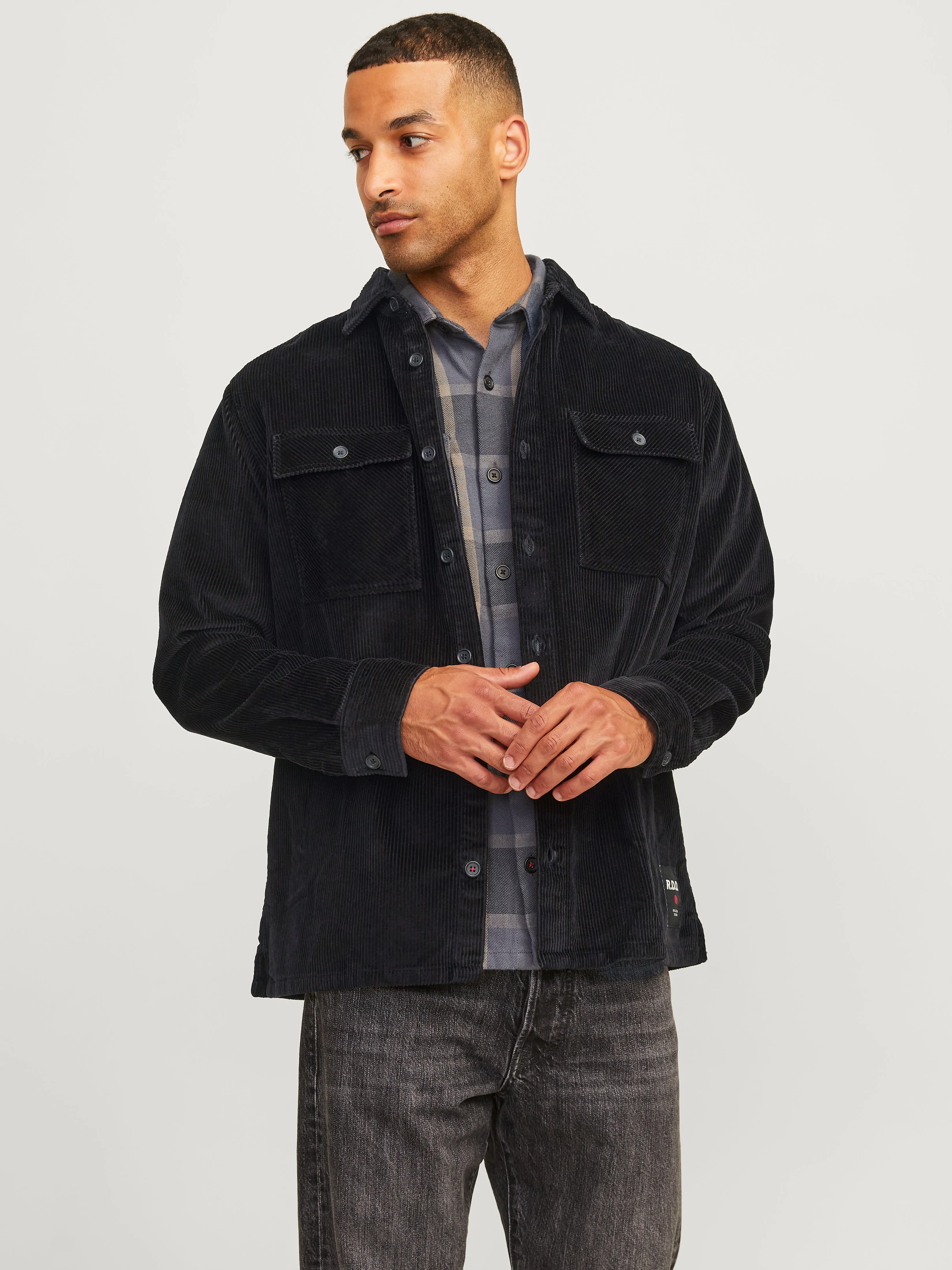 RDD Sobrecamisa Corte wide | Negro | Jack & Jones®