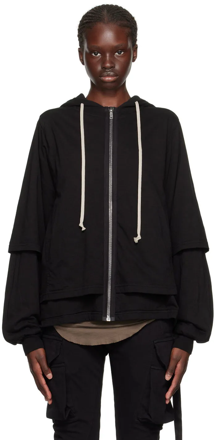 Rick Owens DRKSHDW Zipped Hustler Hoodie