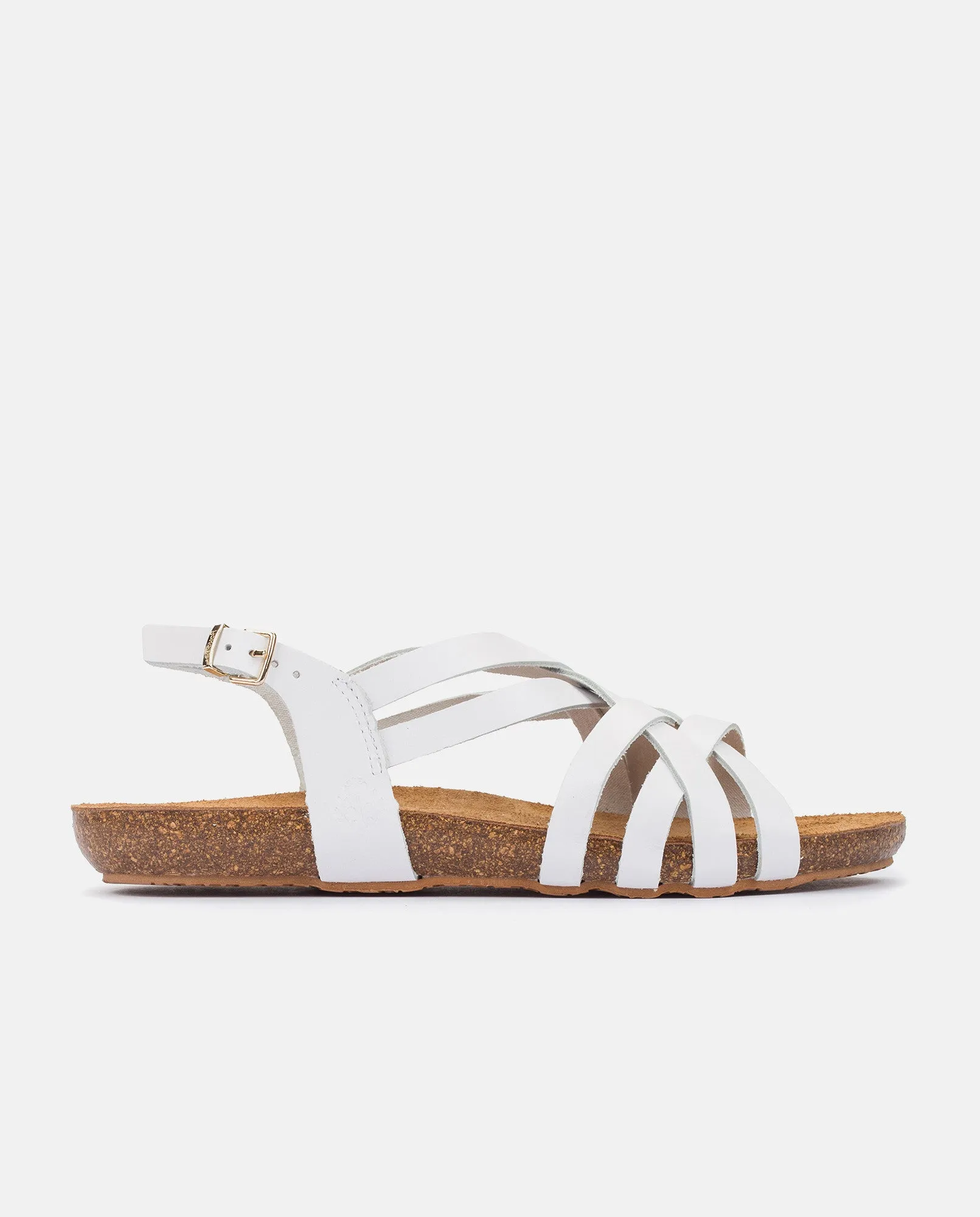 Sandalia plana Ibiza 186 blanco