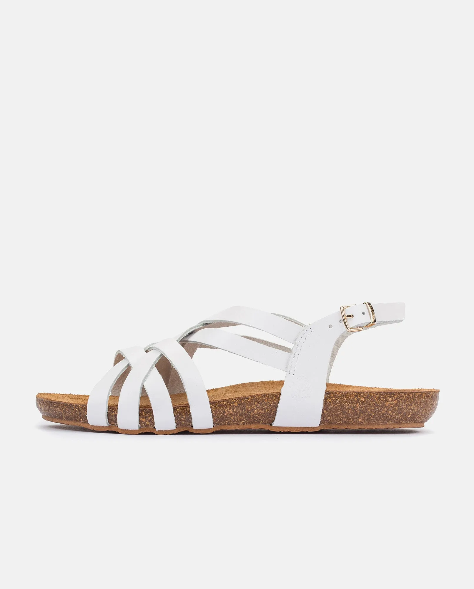 Sandalia plana Ibiza 186 blanco