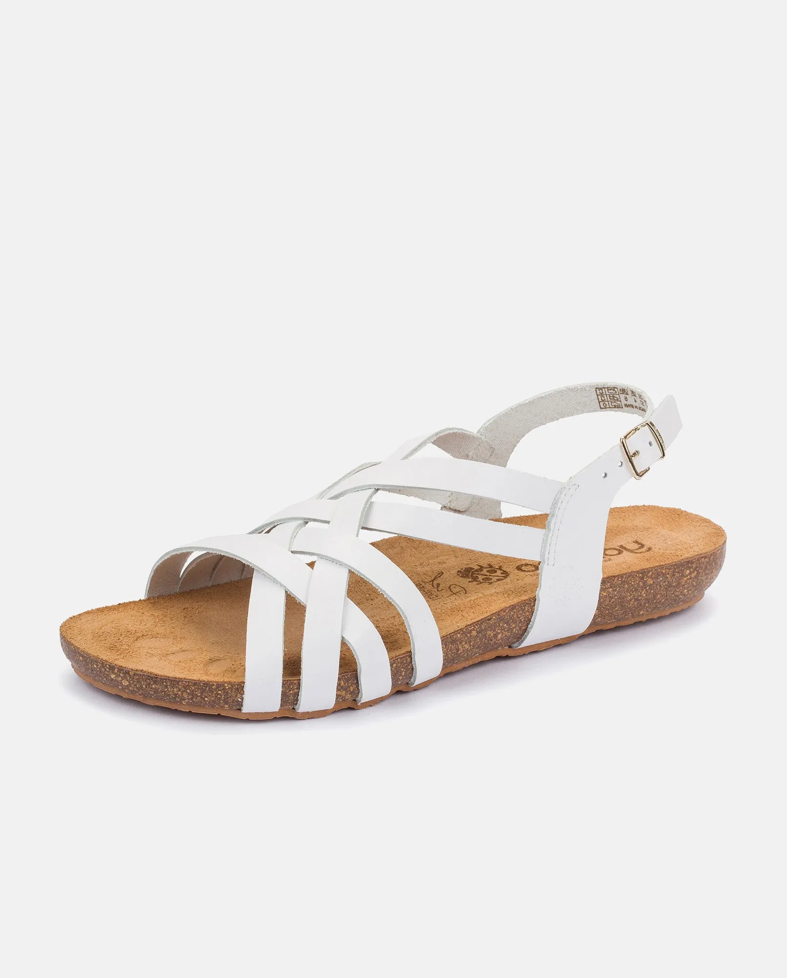 Sandalia plana Ibiza 186 blanco