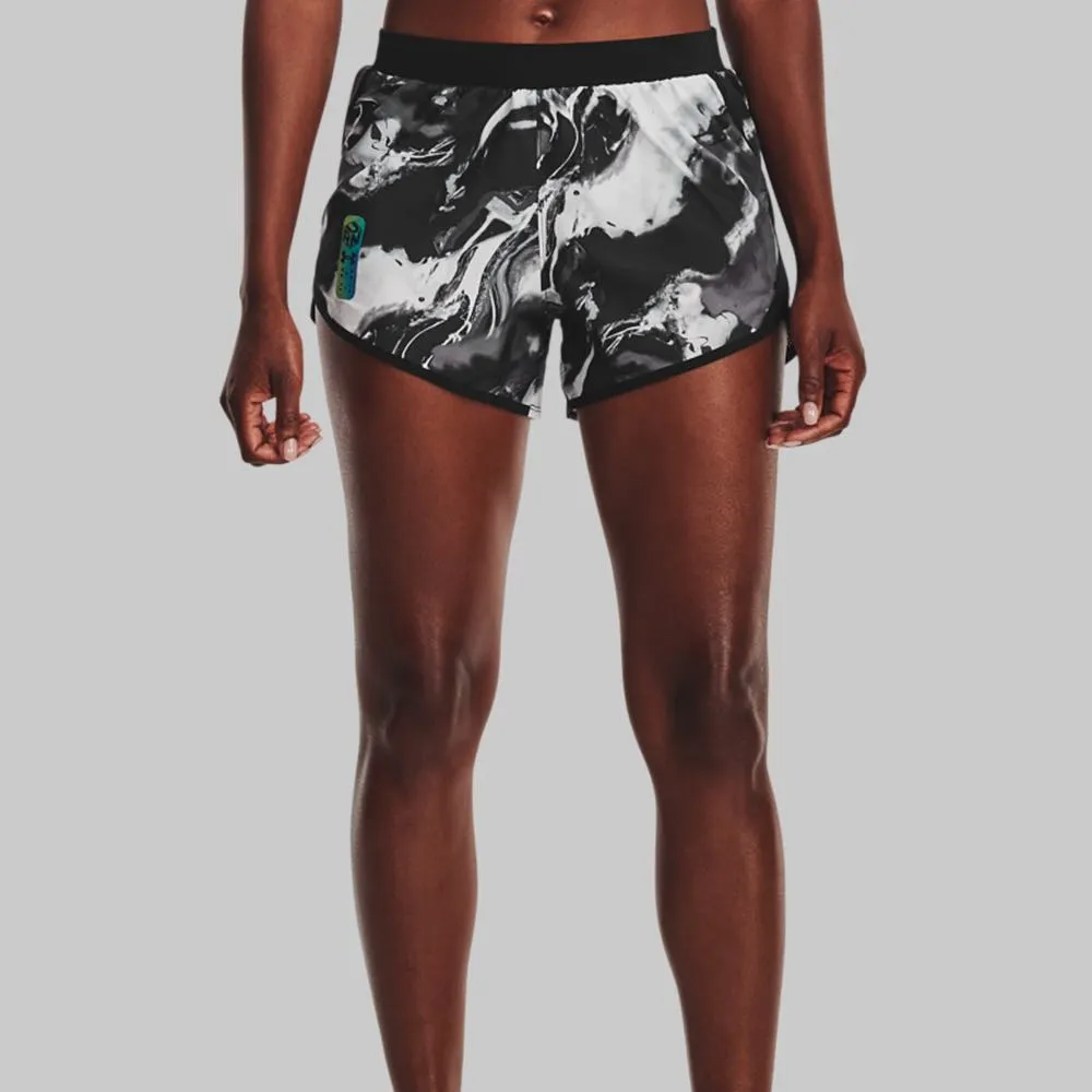 Short Under Armour Fly-By Anywhere Mujer