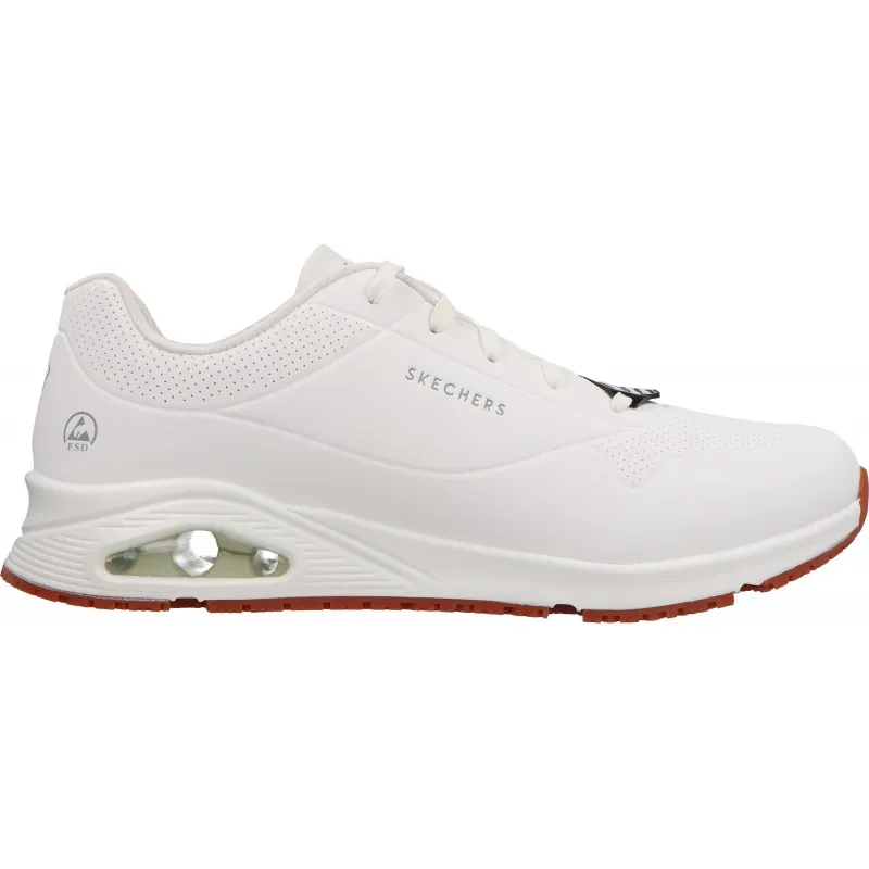 Skechers  Work Uno Sr Sutal White