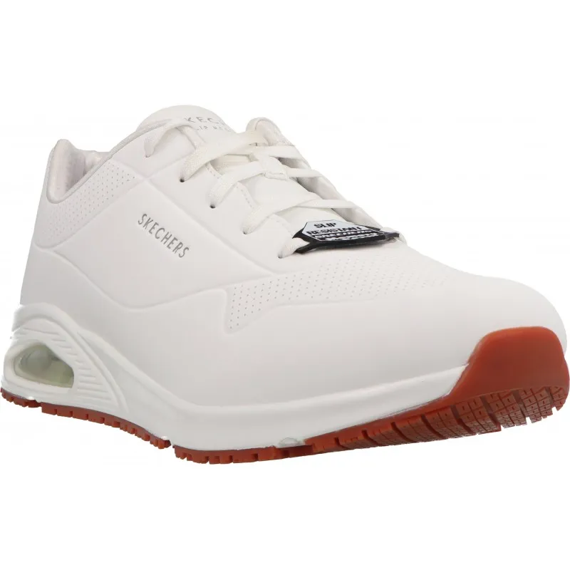 Skechers  Work Uno Sr Sutal White