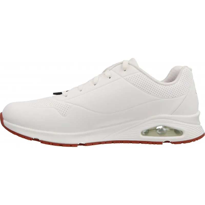 Skechers  Work Uno Sr Sutal White