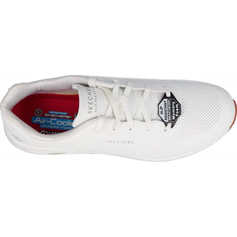 Skechers  Work Uno Sr Sutal White