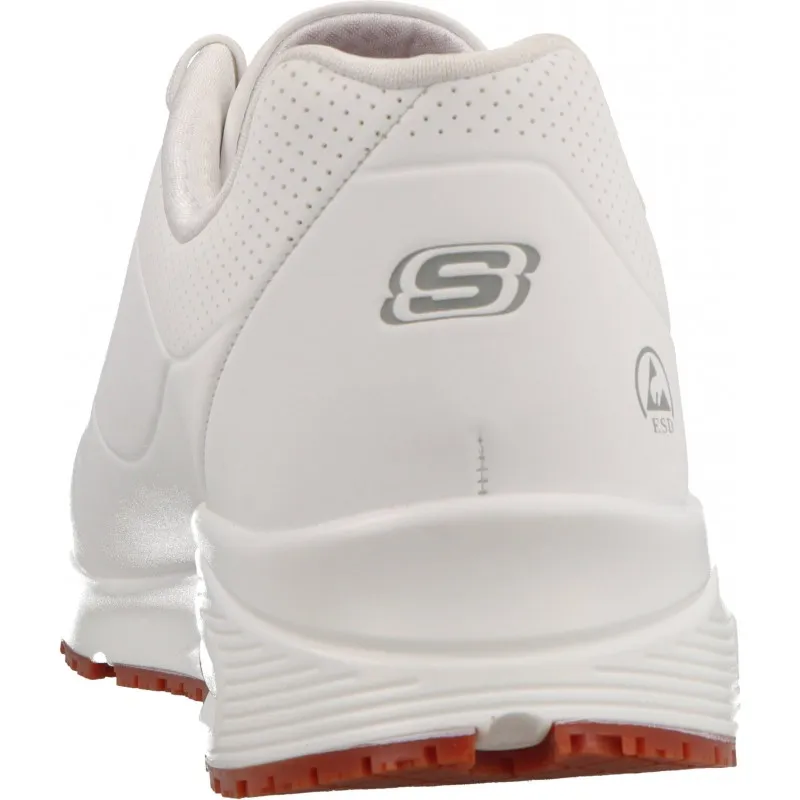 Skechers  Work Uno Sr Sutal White