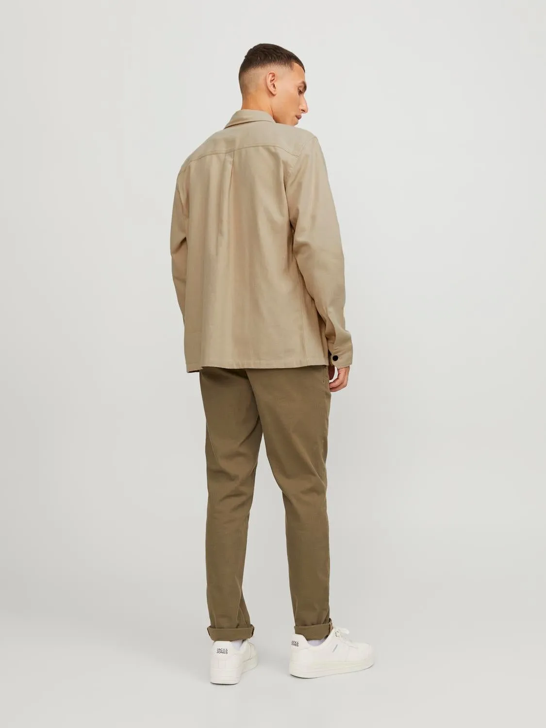 Sobrecamisa Corte comfort | Beige | Jack & Jones®