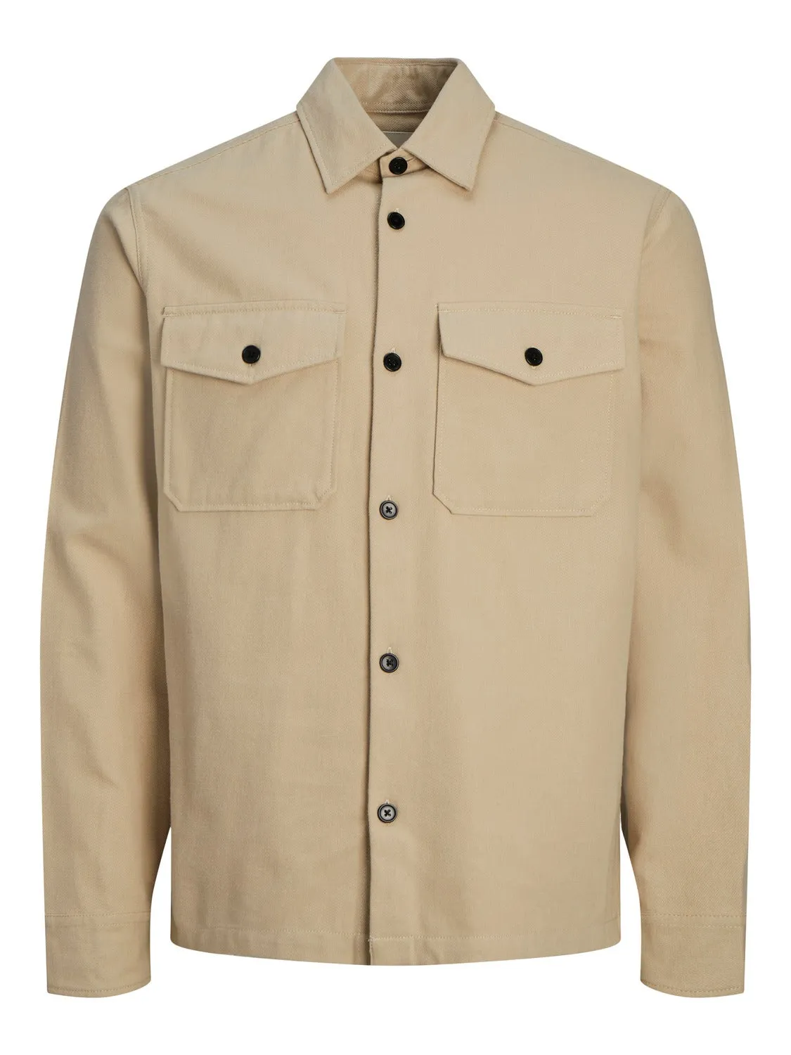 Sobrecamisa Corte comfort | Beige | Jack & Jones®