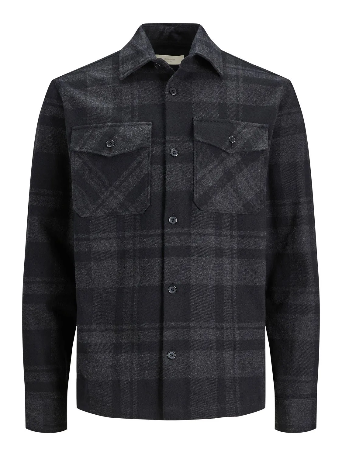 Sobrecamisa Corte comfort | Gris oscuro | Jack & Jones®