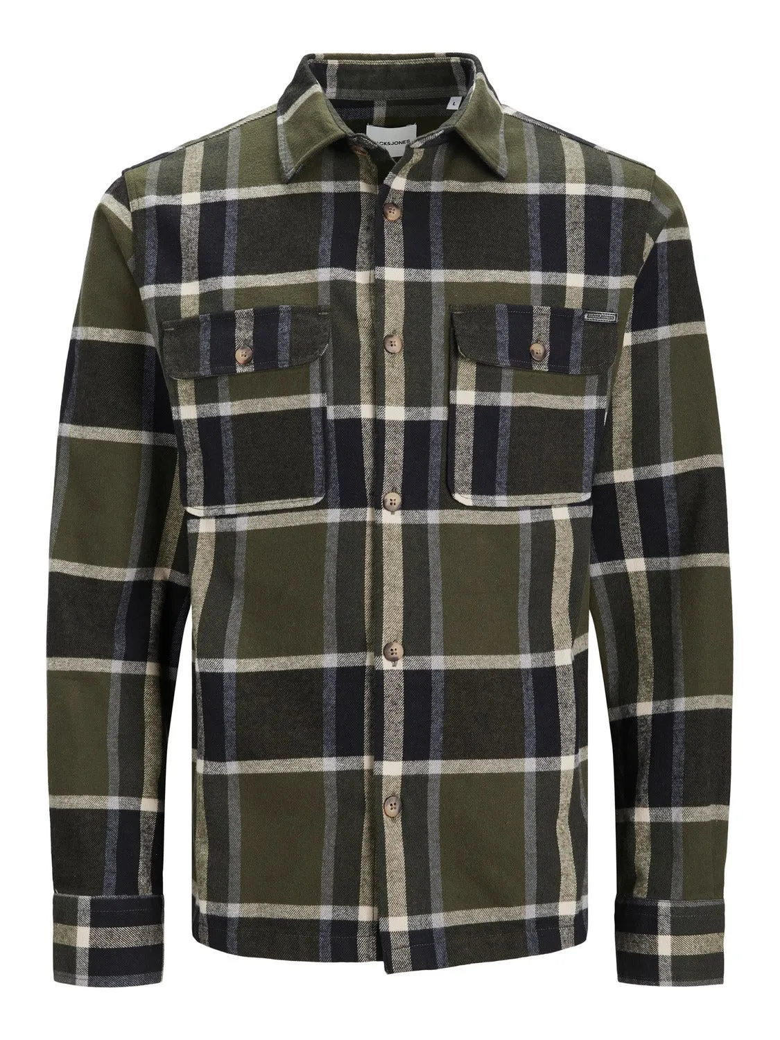 Sobrecamisa Corte slim | Verde oscuro | Jack & Jones®