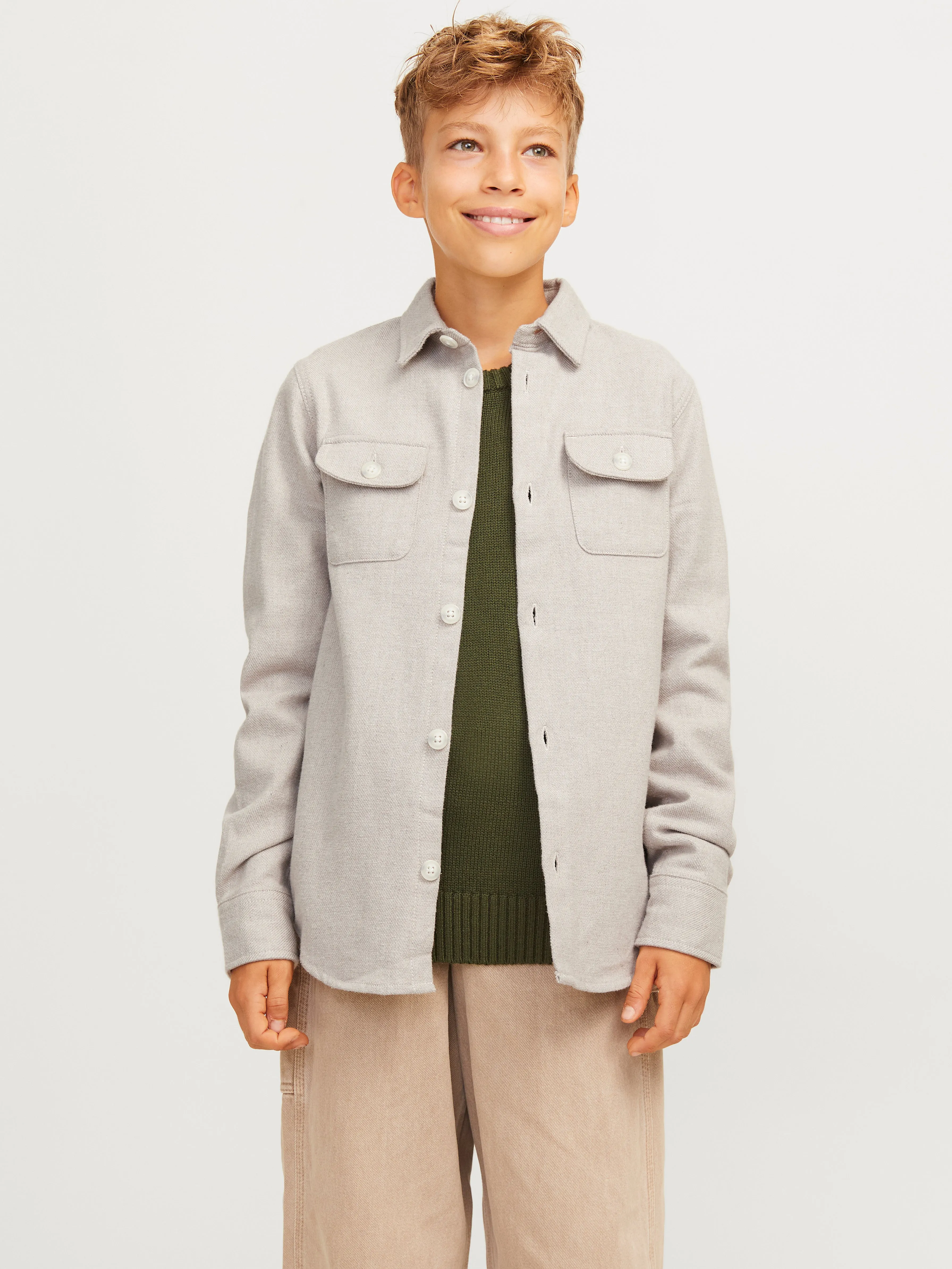 Sobrecamisa Junior | Beige | Jack & Jones®