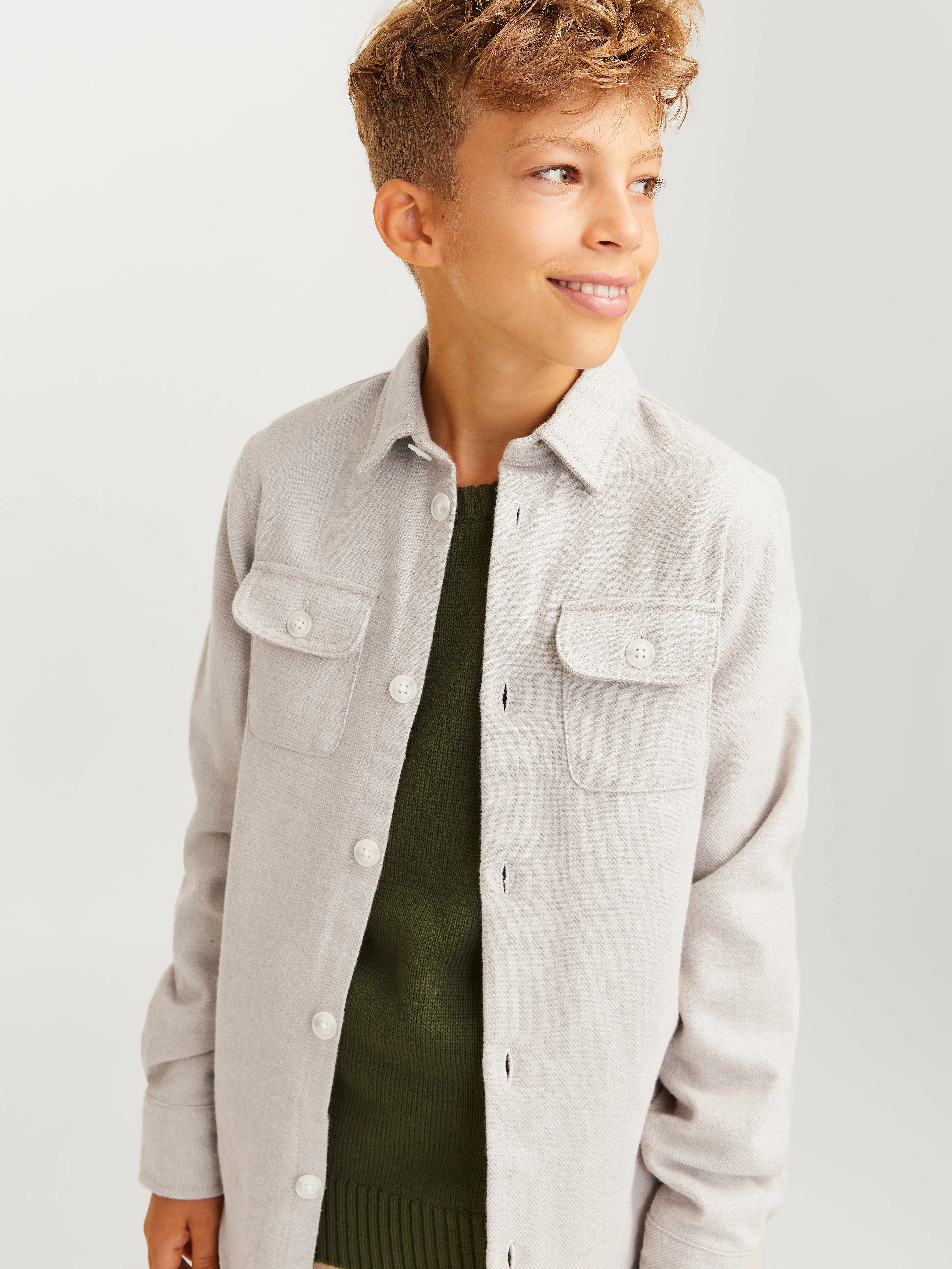 Sobrecamisa Junior | Beige | Jack & Jones®