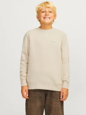 Sudadera Liso Junior | Beige | Jack & Jones®