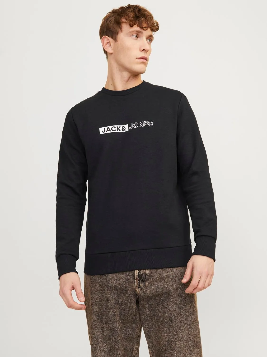 Sudadera Logotipo | Negro | Jack & Jones®