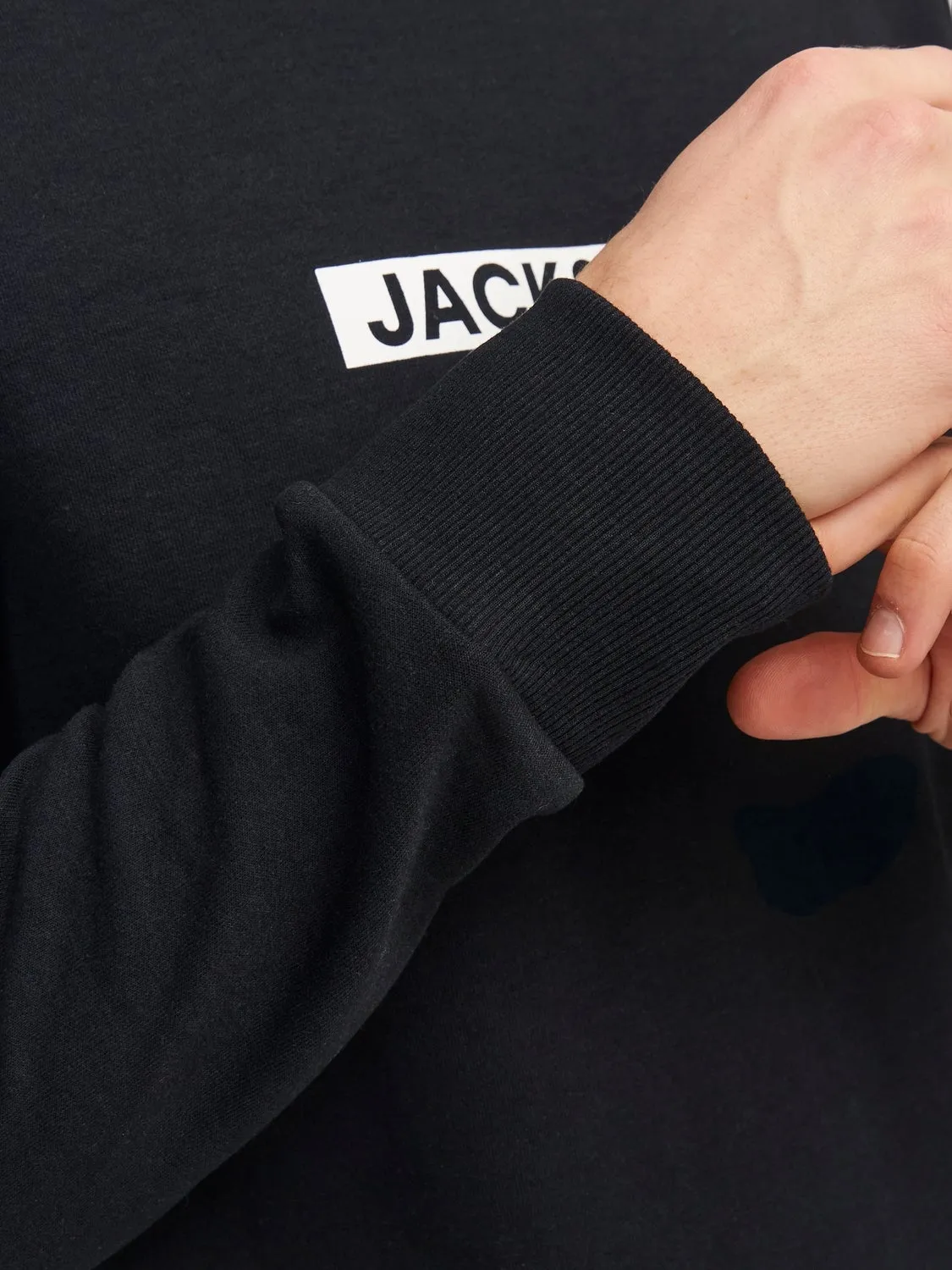 Sudadera Logotipo | Negro | Jack & Jones®