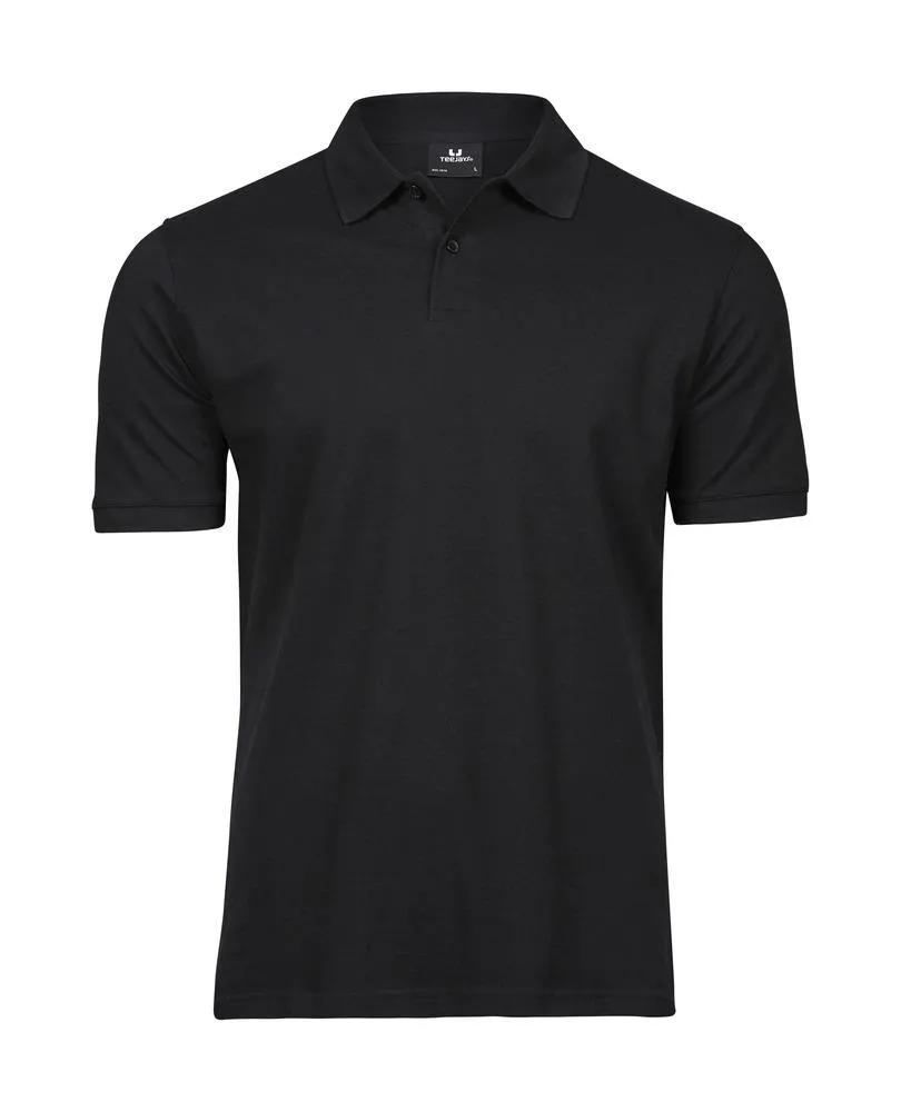 Tee Jays TJ1400 - Heavy Polo Para Hombre 215 - Black