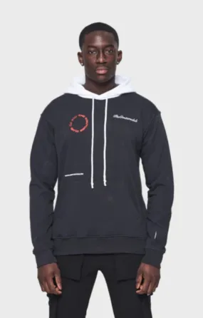 THE COUTURE CLUB Sudadera  Contrast Hood Tour  color negro